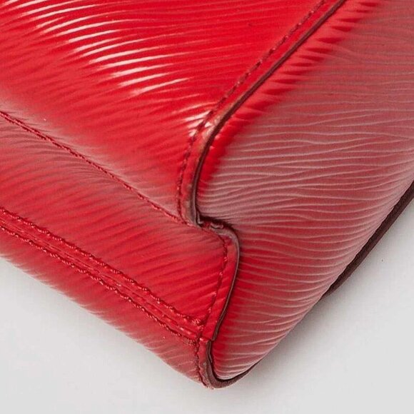 Louis Vuitton Coquelicot Epi Leather Twist MM Bag - Picture 9 of 9